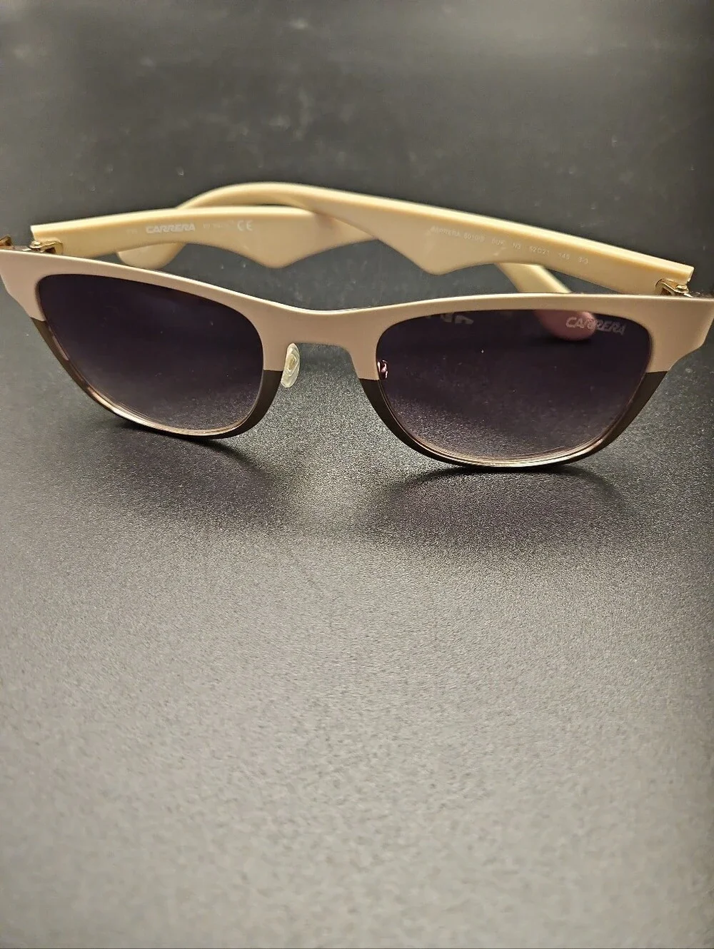 Carrera 6010/s  Cream And Brown Womens Sunglasses Classy Stylish